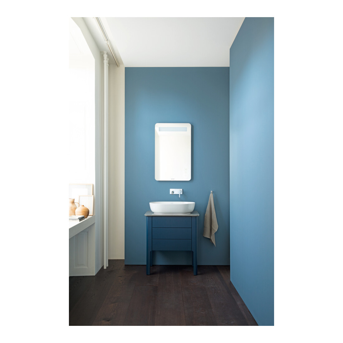 Duravit Aufsatzwaschtisch Luv 50x35cm, geschli., o. HL, ÜL, HLB, we/we