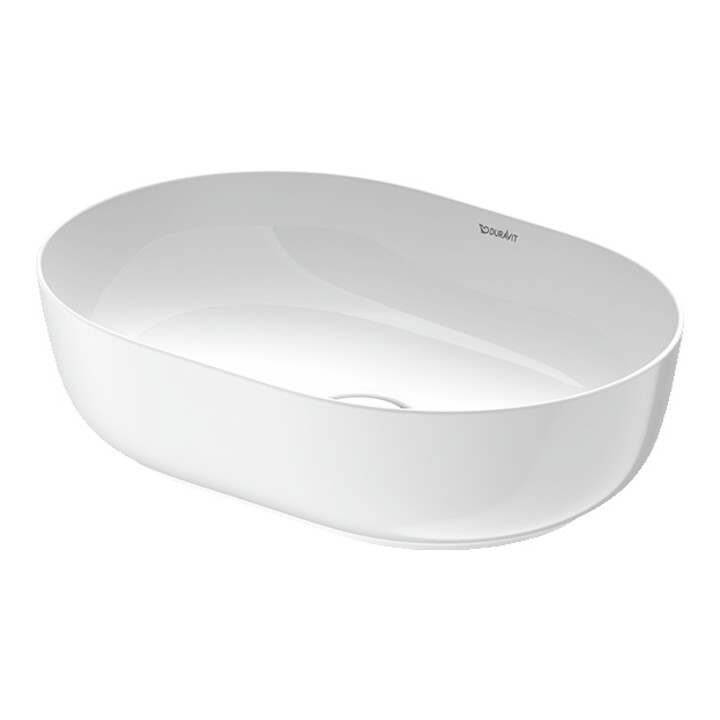 Duravit Aufsatzwaschtisch Luv 50x35cm, geschli., o. HL, ÜL, HLB, we/we
