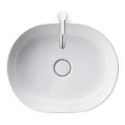 Duravit Aufsatzwaschtisch Luv 50x35cm, geschli., o. HL, ÜL, HLB, we WG