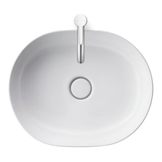 Duravit Aufsatzwaschtisch Luv 50x35cm, geschli., o. HL, ÜL, HLB, weiß