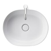 Duravit Aufsatzwaschtisch Luv 50x35cm, geschli., o. HL, ÜL, HLB, weiß