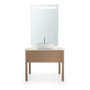 Duravit Aufsatzwaschtisch Luv 50x35cm, gs, m HL, o. ÜL, m HLB, we