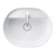 Duravit Aufsatzwaschtisch Luv 50x35cm, gs, m HL, o. ÜL, m HLB, we-4