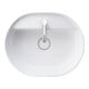 Duravit Aufsatzwaschtisch Luv 50x35cm, gs, m HL, o. ÜL, m HLB, we-5