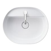 Duravit Aufsatzwaschtisch Luv 50x35cm, gs, m HL, o. ÜL, m HLB, we-5