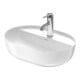 Duravit Aufsatzwaschtisch Luv 50x35cm, gs, m HL, o. ÜL, m HLB, we/we