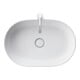 Duravit Aufsatzwaschtisch Luv 60x40cm, geschli., o. HL, ÜL, HLB, weiß