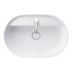 Duravit Aufsatzwaschtisch Luv 60x40cm, gs, m HL, o. ÜL, m HLB, we-5