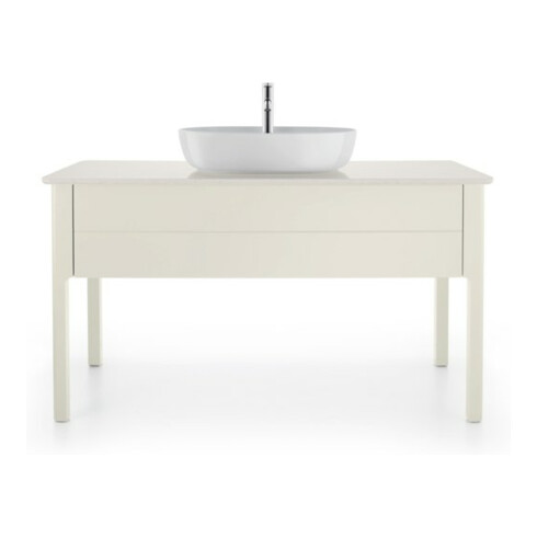 Duravit Aufsatzwaschtisch Luv 60x40cm, gs, m HL, o. ÜL, m HLB, we WG
