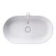 Duravit Aufsatzwaschtisch Luv 70x40cm, geschli., o. HL, ÜL, HLB, weiß-1