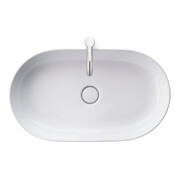 Duravit Aufsatzwaschtisch Luv 70x40cm, geschli., o. HL, ÜL, HLB, weiß