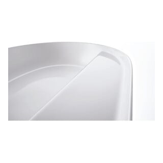 Duravit Aufsatzwaschtisch Luv 70x40cm, gs, m HL, o. ÜL, m HLB, we/we
