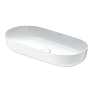 Duravit Aufsatzwaschtisch Luv 80x40cm, geschli., o. HL, ÜL, HLB, we/we
