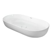 Duravit Aufsatzwaschtisch Luv 80x40cm, geschli., o. HL, ÜL, HLB, we/we-5