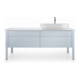 Duravit Aufsatzwaschtisch Luv 80x40cm, geschli., o. HL, ÜL, HLB, we WG-3