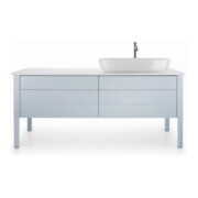 Duravit Aufsatzwaschtisch Luv 80x40cm, geschli., o. HL, ÜL, HLB, weiß