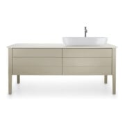 Duravit Aufsatzwaschtisch Luv 80x40cm, geschli., o. HL, ÜL, HLB, weiß-3