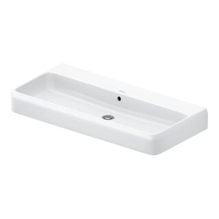 Duravit Aufsatzwaschtisch Qatego 100x47cm, w g, o HL, m Ü, HL, geschli.