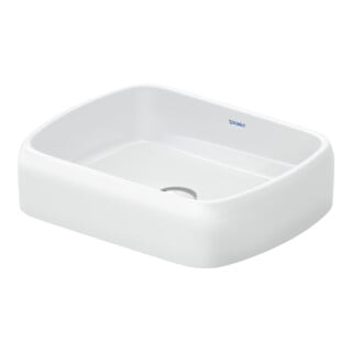 Duravit Aufsatzwaschtisch Qatego 50x40cm, we. hgl, o. ÜL, o. Hahnlochbank