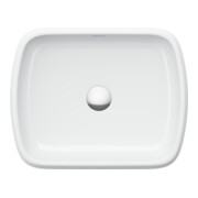 Duravit Aufsatzwaschtisch Qatego 50x40cm, we. hgl, o. ÜL, o. Hahnlochbank-2