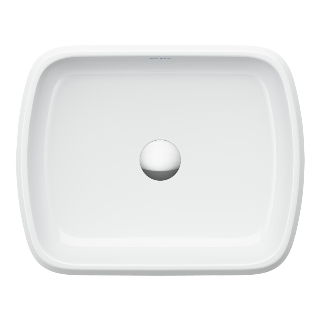 Duravit Aufsatzwaschtisch Qatego 50x40cm, we. hgl, o. ÜL, o. Hahnlochbank
