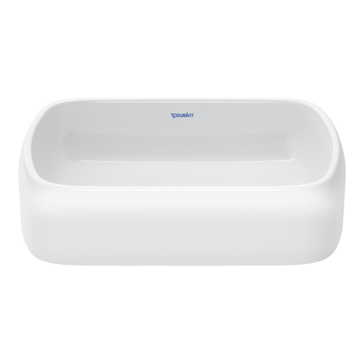 Duravit Aufsatzwaschtisch Qatego 50x40cm, we. hgl, o. ÜL, o. Hahnlochbank