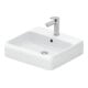 Duravit Aufsatzwaschtisch Qatego 50x47cm, we. hgl, m Hahnl., ÜL, Hahnloch-1