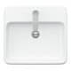 Duravit Aufsatzwaschtisch Qatego 50x47cm, we. hgl, m Hahnl., ÜL, Hahnloch-5