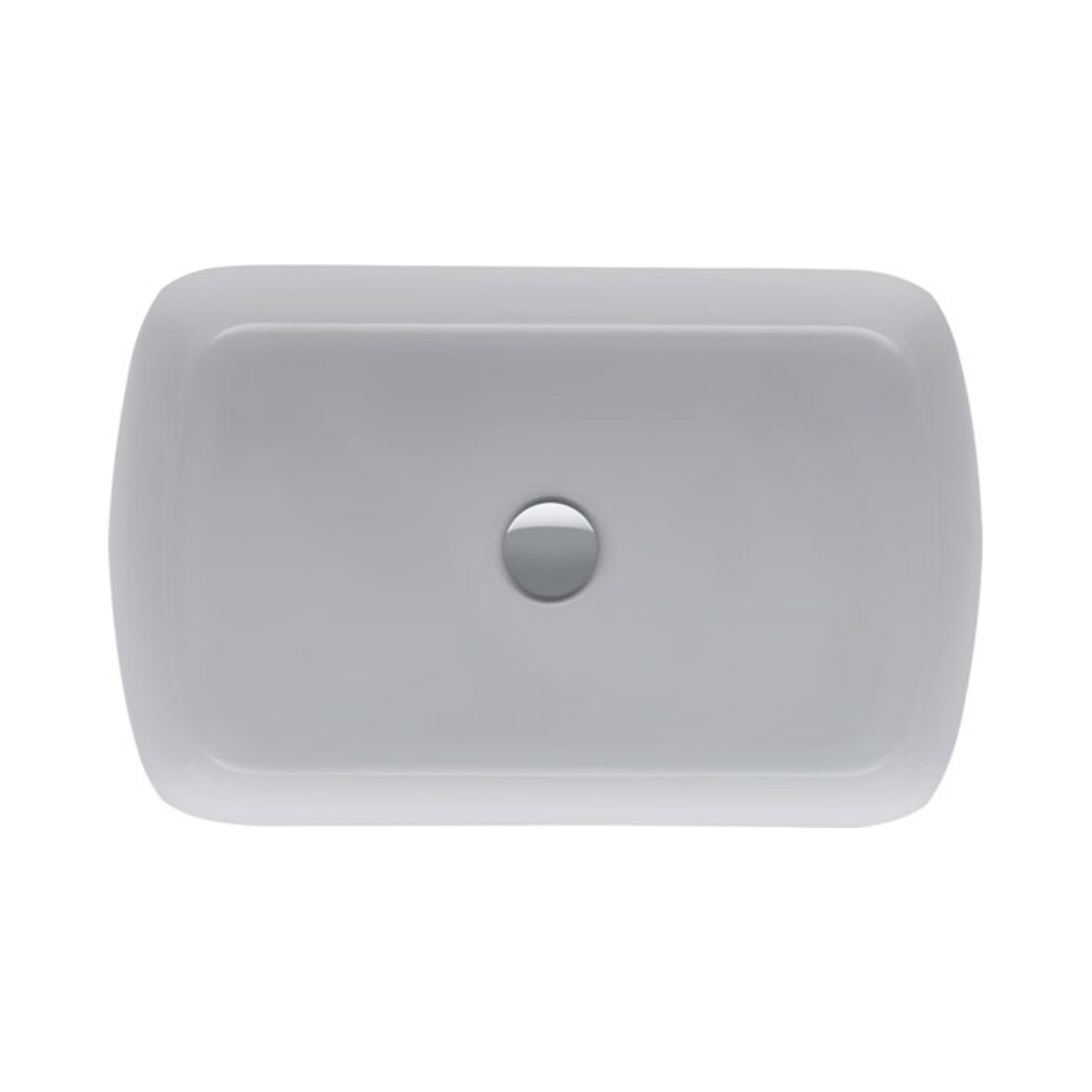 Duravit Aufsatzwaschtisch Qatego 60x40cm, we. hgl, o. ÜL, o. Hahnlochbank