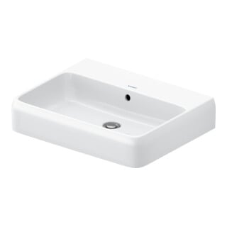 Duravit Aufsatzwaschtisch Qatego 60x47cm, w g, o HL, m Ü, HL, geschli.