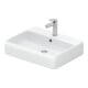 Duravit Aufsatzwaschtisch Qatego 60x47cm, we. hgl, m Hahnl., ÜL, Hahnloch-1