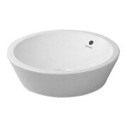 Duravit Aufsatzwaschtisch Starck 1 d 53cm, gs, o. HL, m ÜL, o. HLB, we WG