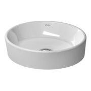 Duravit Aufsatzwaschtisch Starck 2 43,5x39,5cm, gs, o. HL, ÜL, HLB, we