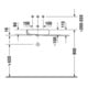 Duravit Aufsatzwaschtisch Starck 2 43,5x39,5cm, gs, o. HL, ÜL, HLB, we-4