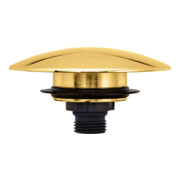 Duravit Ausstattungs-Set Push-open Ventil, Gold poliert