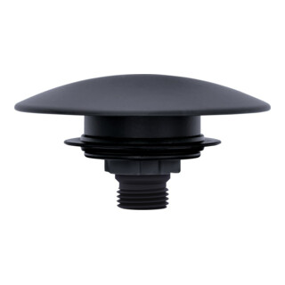 Duravit Ausstattungs-Set Push-open Ventil, schwarz matt