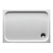 Duravit Bac à douche rectangulaire D-Code 100x70x8,5 cm, antidérapant, blanc