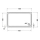 Duravit Bac à douche rectangulaire D-Code 150x90x8,5 cm, blanc-4