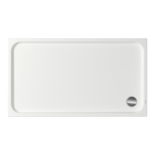 Duravit Bac à douche rectangulaire D-Code 160x90x8,5 cm, blanc