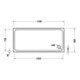 Duravit Bac à douche rectangulaire D-Code 170x80x8,5 cm, blanc-4