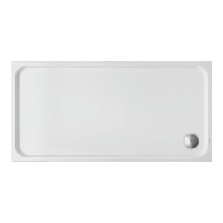 Duravit Bac à douche rectangulaire D-Code 180x90x8,5 cm, antidérapant, blanc