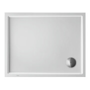 Duravit Bac à douche rectangulaire Starck Slimline 100x80x5 cm, antidérapant, blanc
