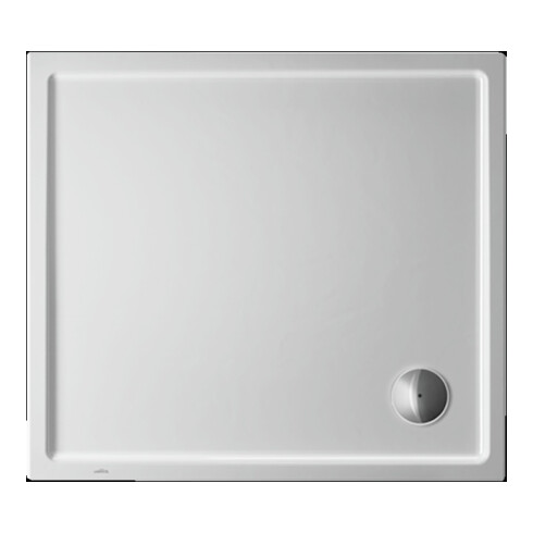 Duravit Bac à douche rectangulaire Starck Slimline 100x90x5 cm, blanc