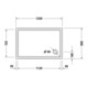 Duravit Bac à douche rectangulaire Starck Slimline 120x80x5,5 cm, antidérapant, blanc-4