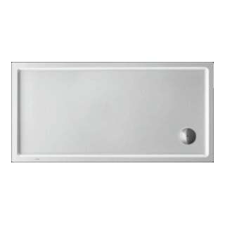 Duravit Bac à douche rectangulaire Starck Slimline 140x70x5,5cm, blanc