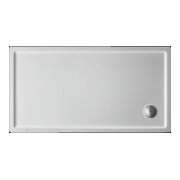 Duravit Bac à douche rectangulaire Starck Slimline 140x75x5,5 cm, antidérapant, blanc