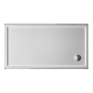 Duravit Bac à douche rectangulaire Starck Slimline 140x75x5,5 cm, blanc