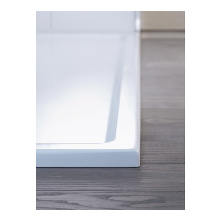 Duravit Bac à douche rectangulaire Starck Slimline 140x75x5,5 cm, blanc