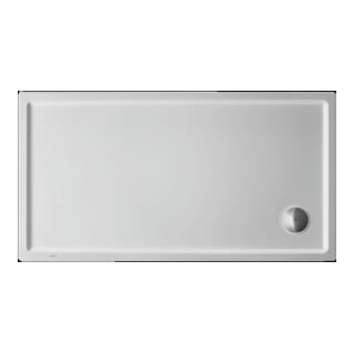 Duravit Bac à douche rectangulaire Starck Slimline 140x80x6 cm, blanc