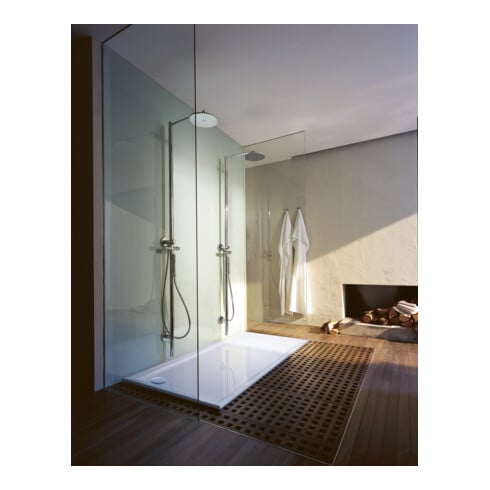Duravit Bac à douche rectangulaire Starck Slimline 140x90x5,5 cm, blanc